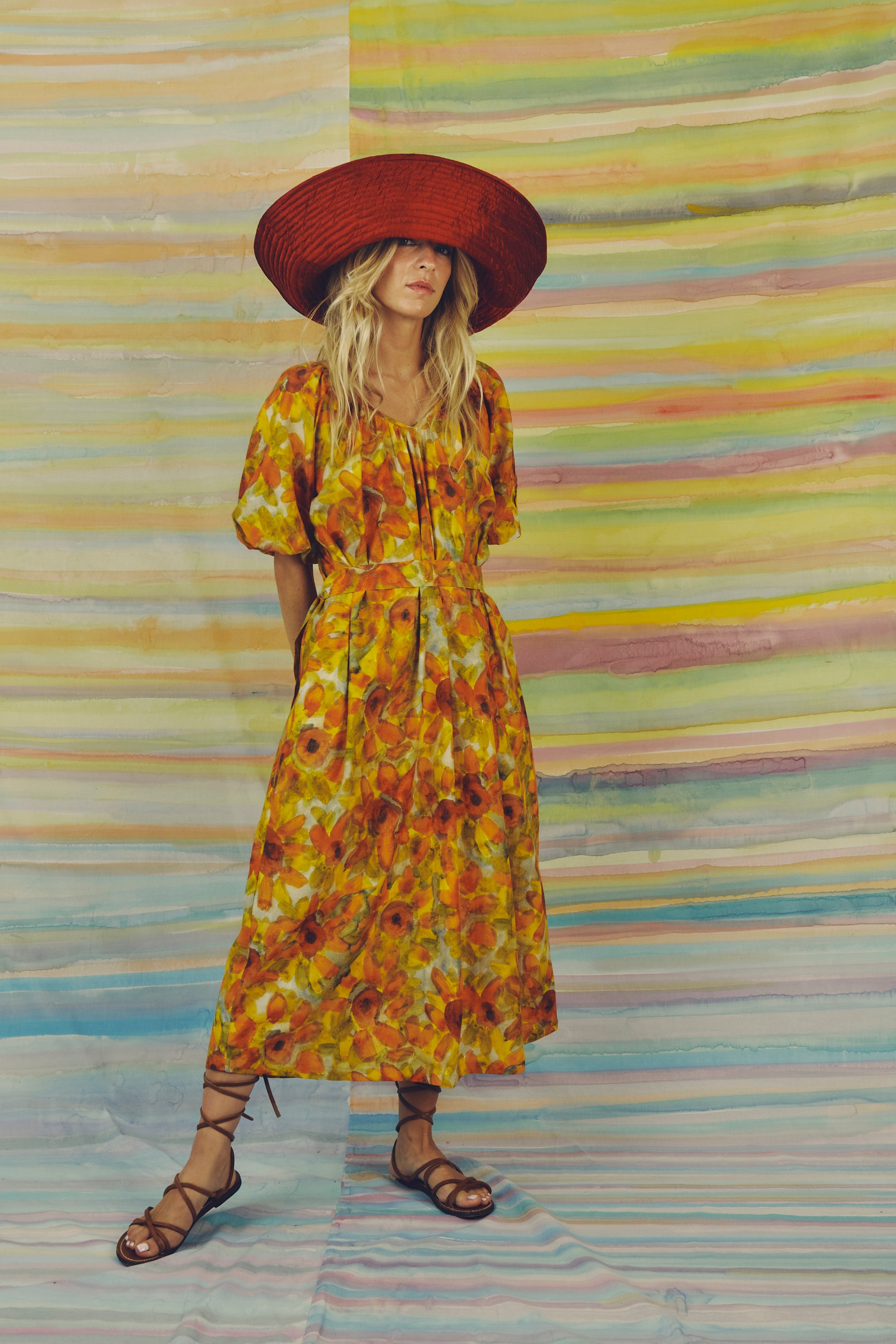 Vestido amarillo Anturio