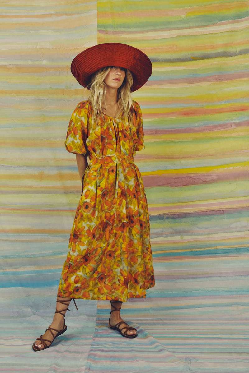 Vestido amarillo Anturio