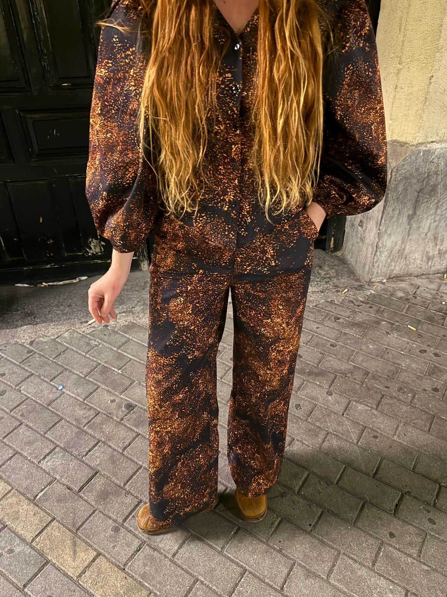 Blusa Talia Galaxia Dorada