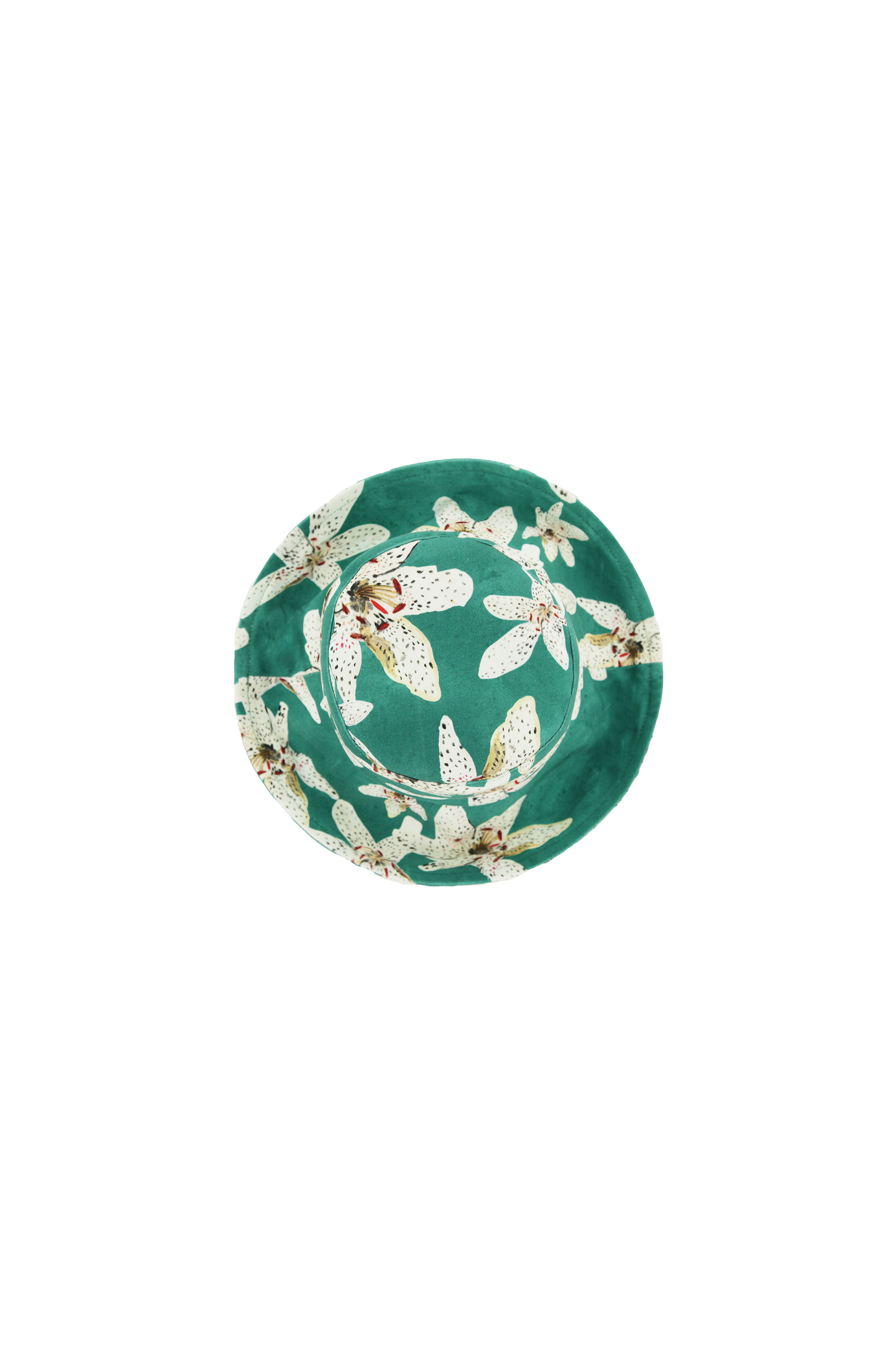 Sombrero Turquoise Floral Gran Bucket Kids