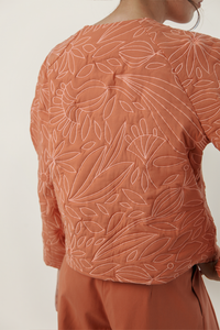 Palmito Caramel Quilted Jacket