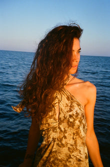 Vestido Midi Halter Caleana Verde