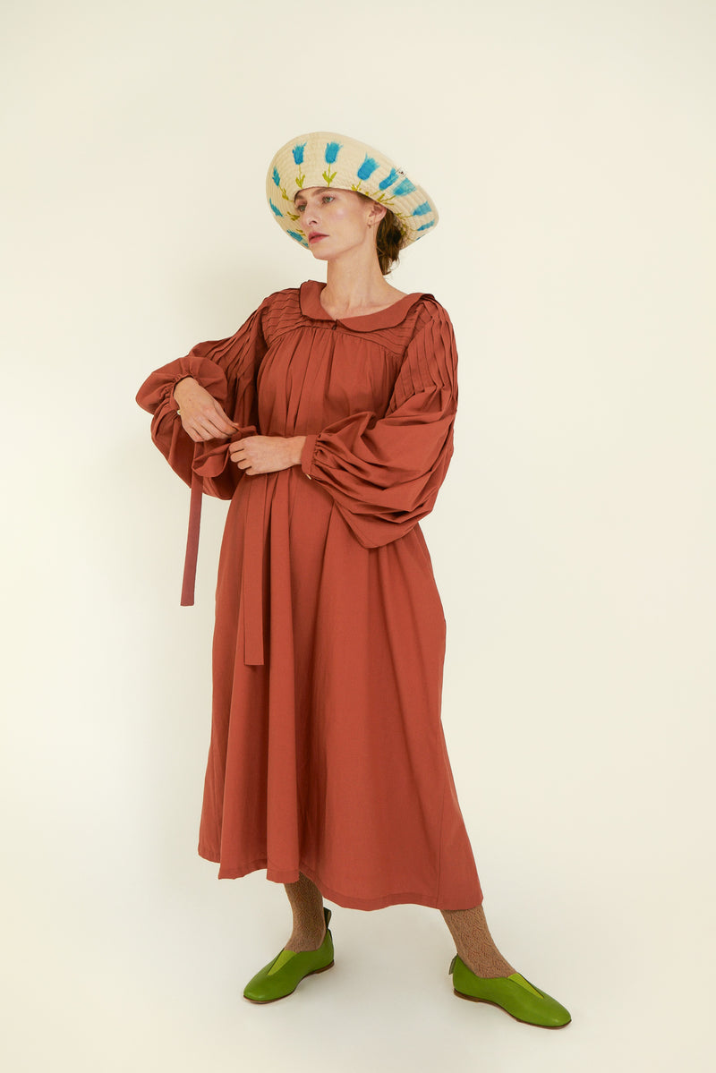 Aloe Caramel Long Dress