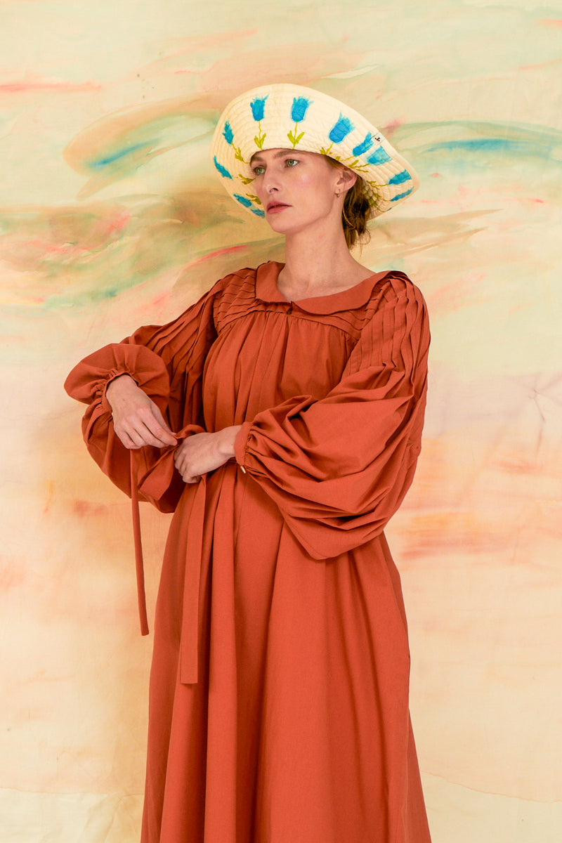 Popelin Viena Mandarine