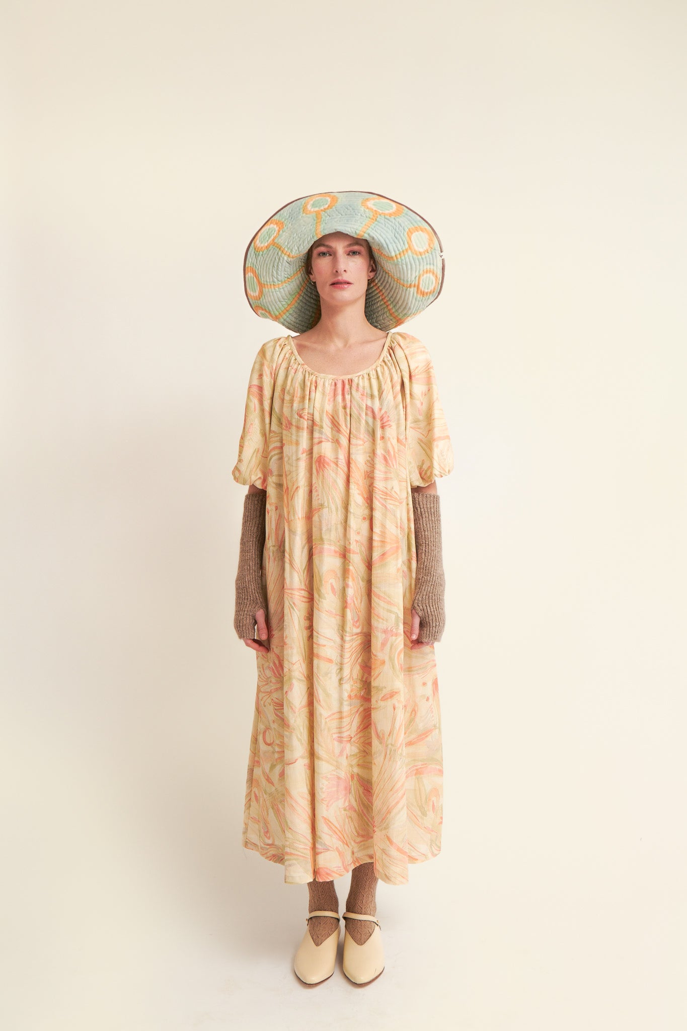 Vestido Largo Verde Lirio