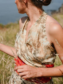 Salvia Satin Pétalo Jade