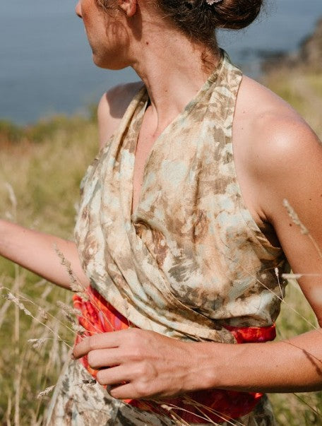 Salvia Satin Pétalo Jade