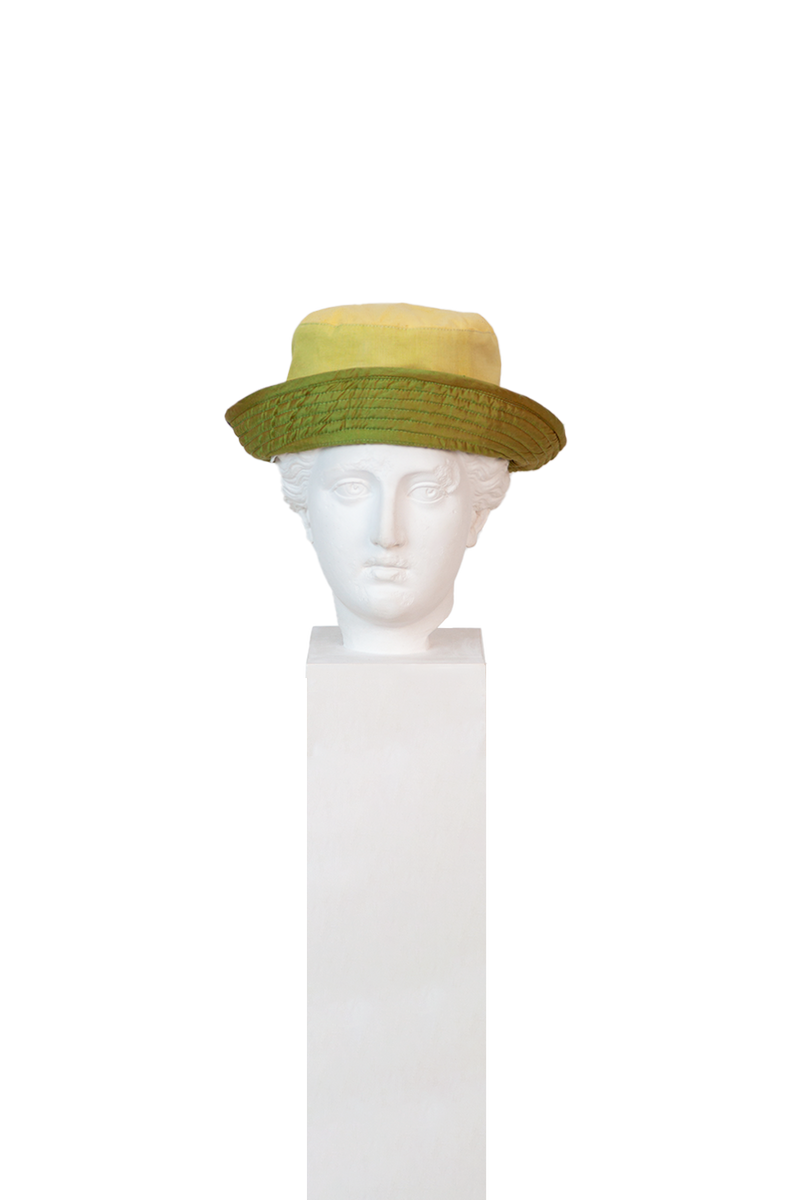 Crisantemo Green Bucket Hat