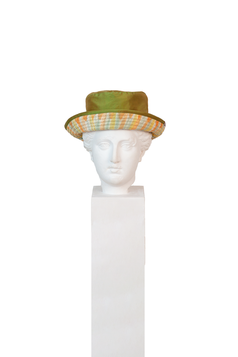 Crisantemo Green Bucket Hat