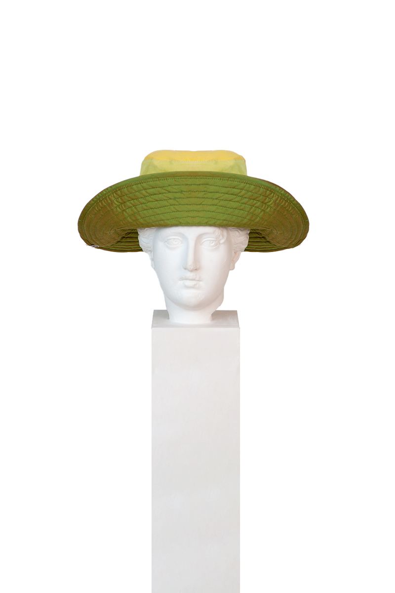 Crisantemo Green Gran Bucket Hat