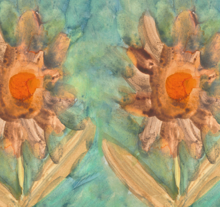 Cuoreprint Milfiori Turquoise