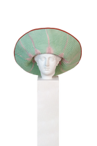 Sombrero Dalia Turquesa Grande