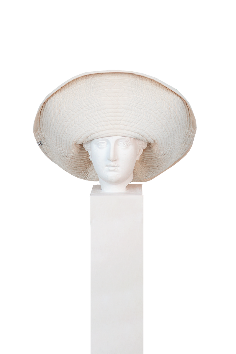 Sombrero Diente de León Rosa Grande