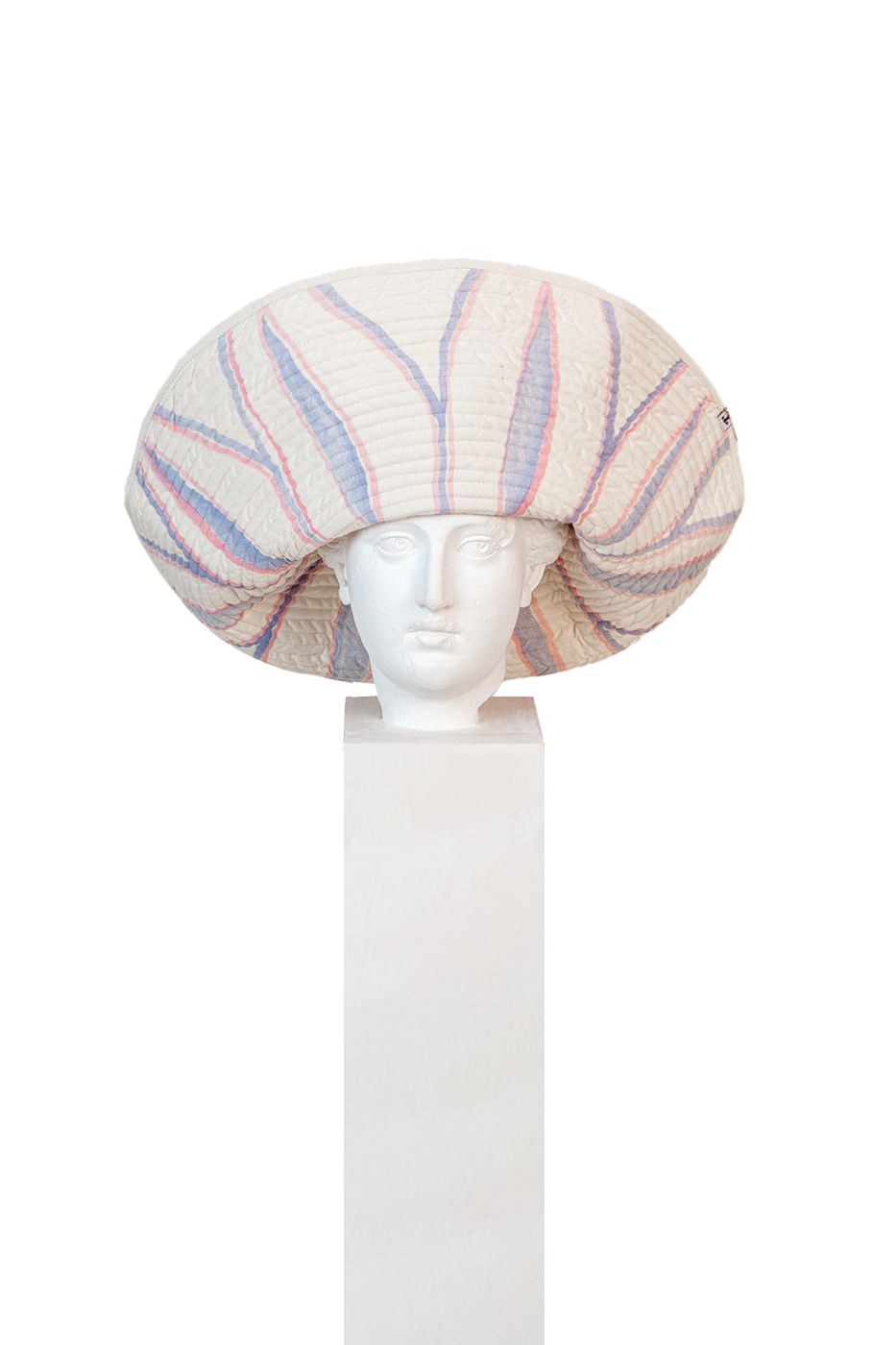 Sombrero Diente de León Rosa Grande