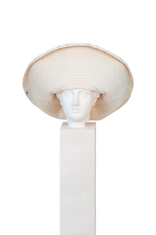 Sombrero Diente de León Amarillo Grande