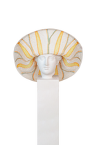 Sombrero Diente de León Amarillo Grande