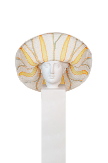 Sombrero Diente de León Amarillo Grande