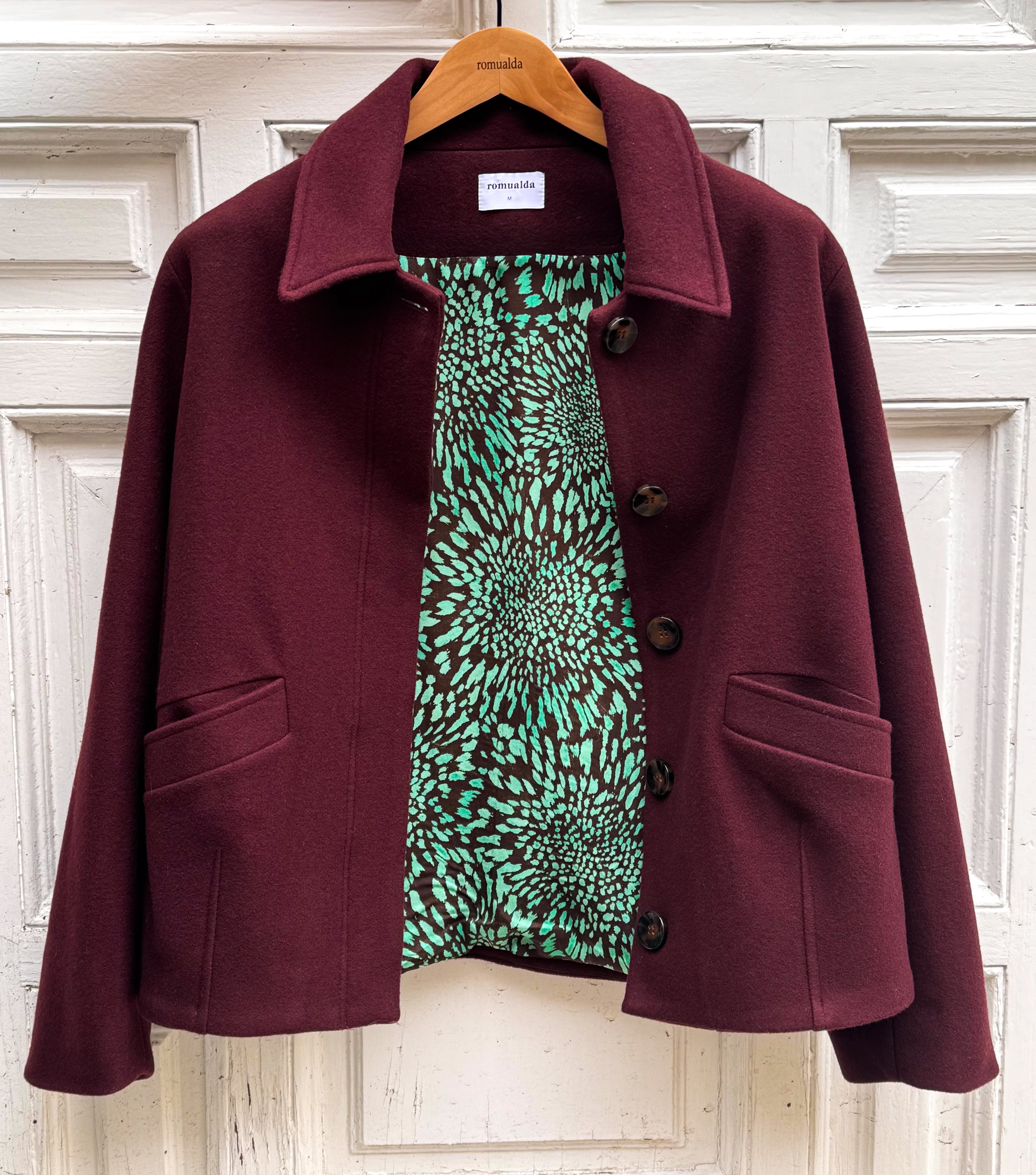 Vera Jacket in Chocomint | Romualda