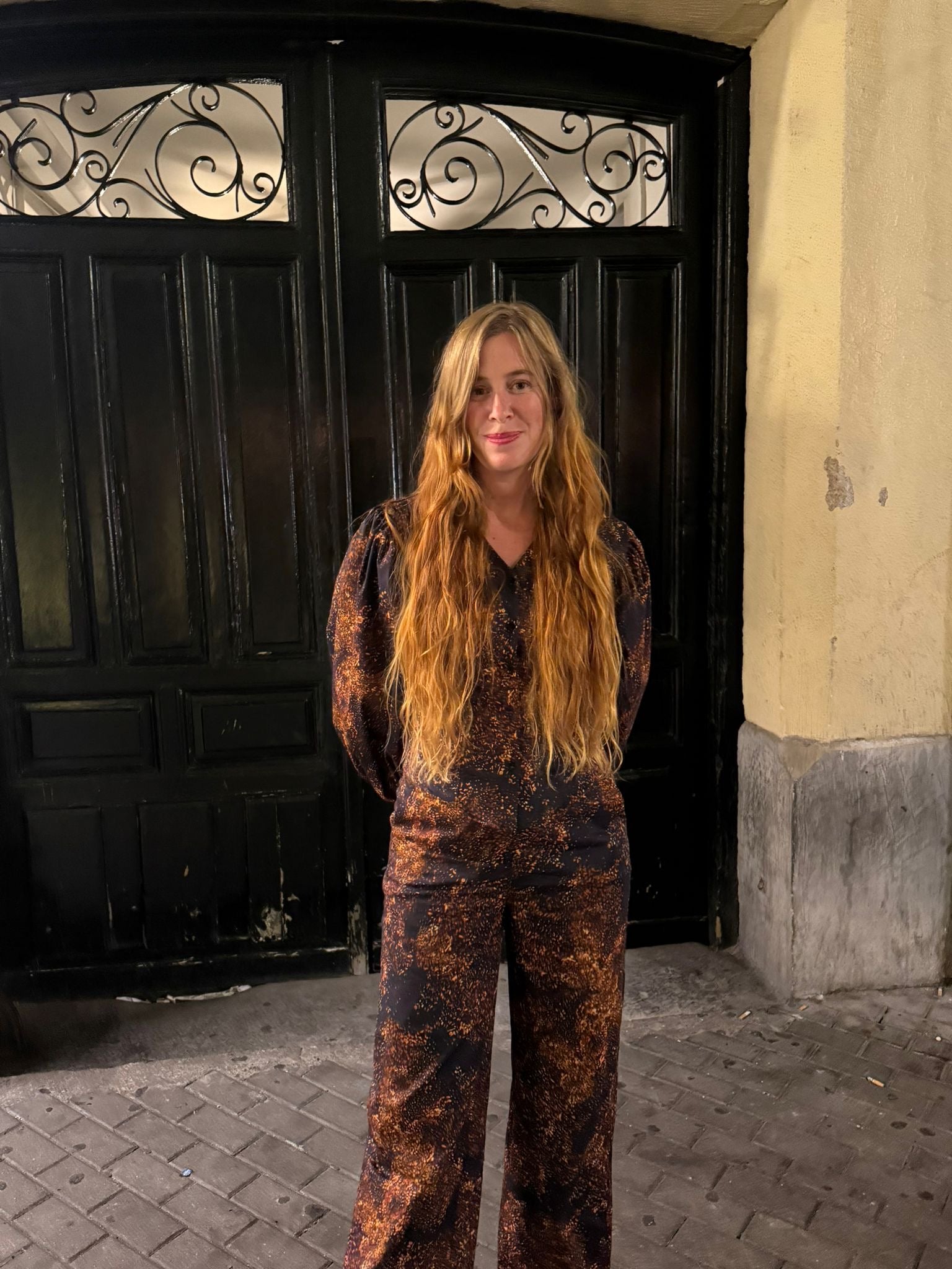 Blusa Talia Galaxia Dorada