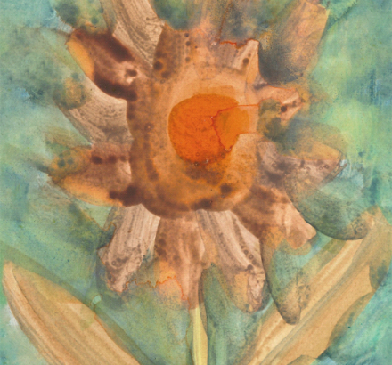 Maycareprint Fiori Turquoise