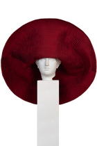 Gorro Orquidea Gigante Turquesa 