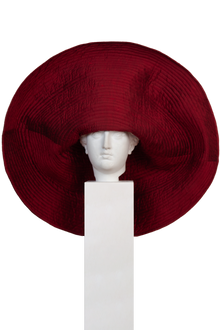 Gorro Orquidea Gigante Turquesa 