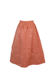 Petunia Caramel Quilted Skirt