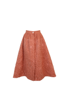 Petunia Caramel Quilted Skirt