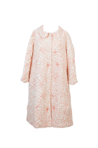 Plumeria Ivory Quilted Coat