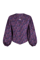 Blusa Talia Flores Lila
