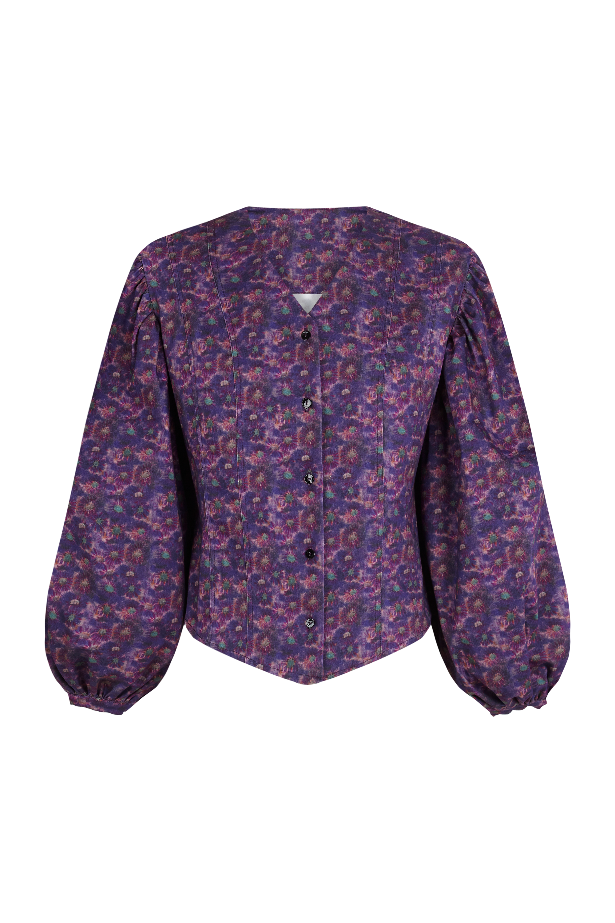 Blusa Talia Flores Lila