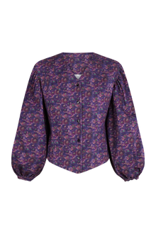 Blusa Talia Flores Lila