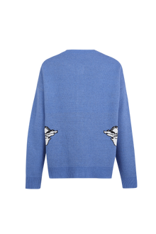 Cárdigan Cira Cisnes Azul