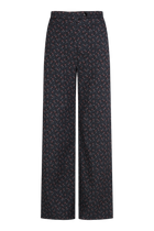 Pantalón Elio Flores Nocturnas