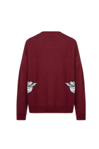 Cárdigan Cira Cisnes Granate