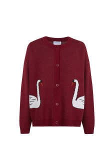 Cárdigan Cira Cisnes Granate