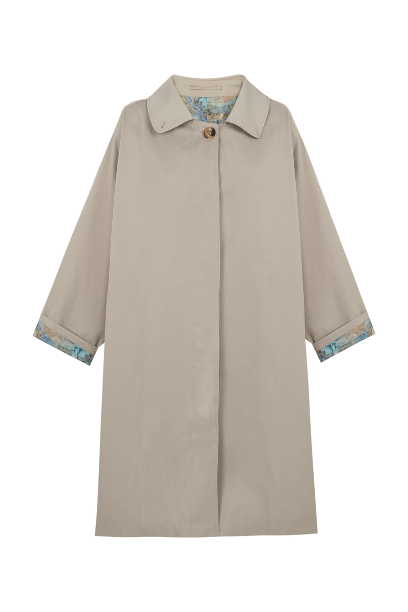Gabardina Lole Beige