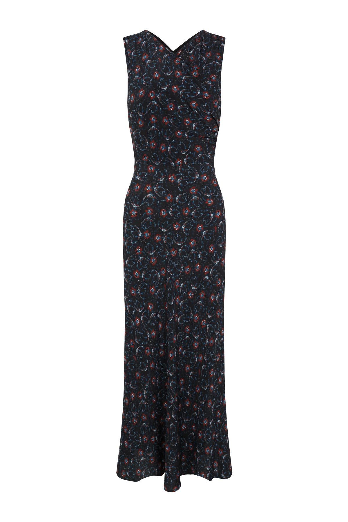 Vestido Jade Flores Nocturnas