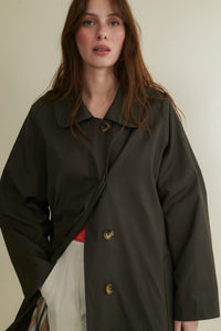 Lole brown three quarter length Trenchcoat