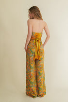 Endrino orange palazzo trousers