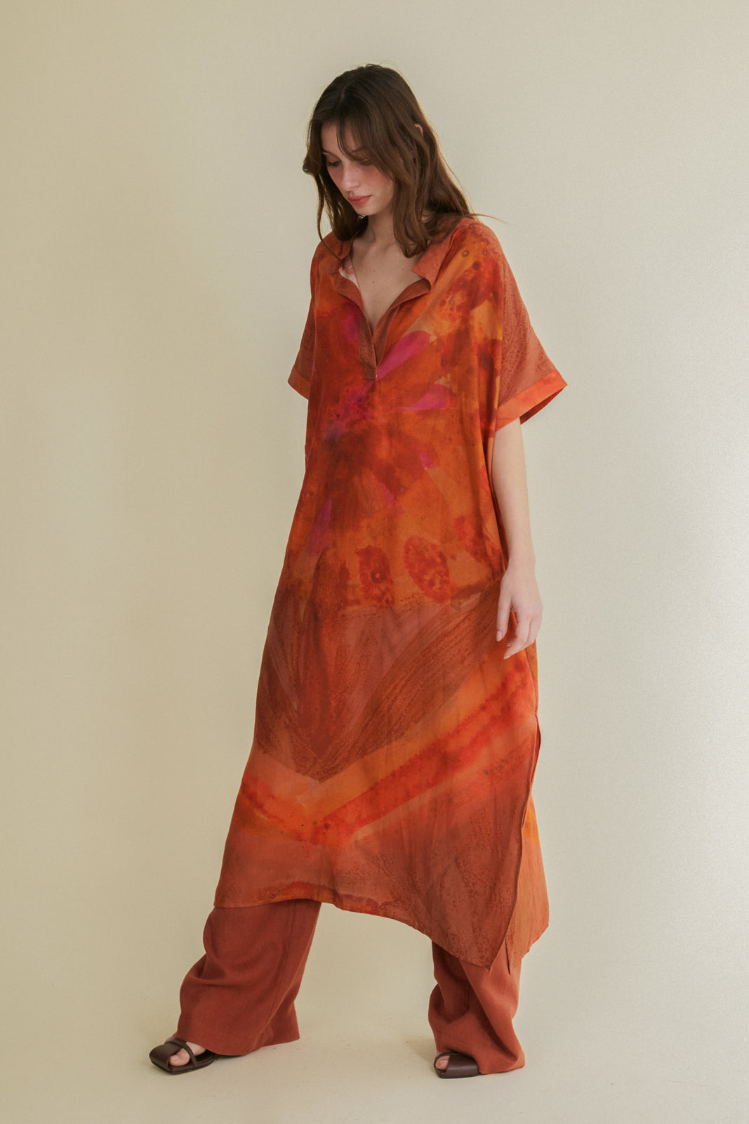 Clavel brick kaftan