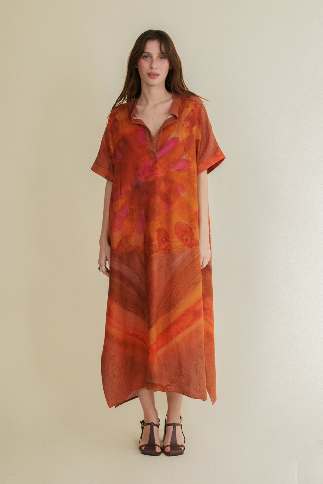 Clavel brick kaftan