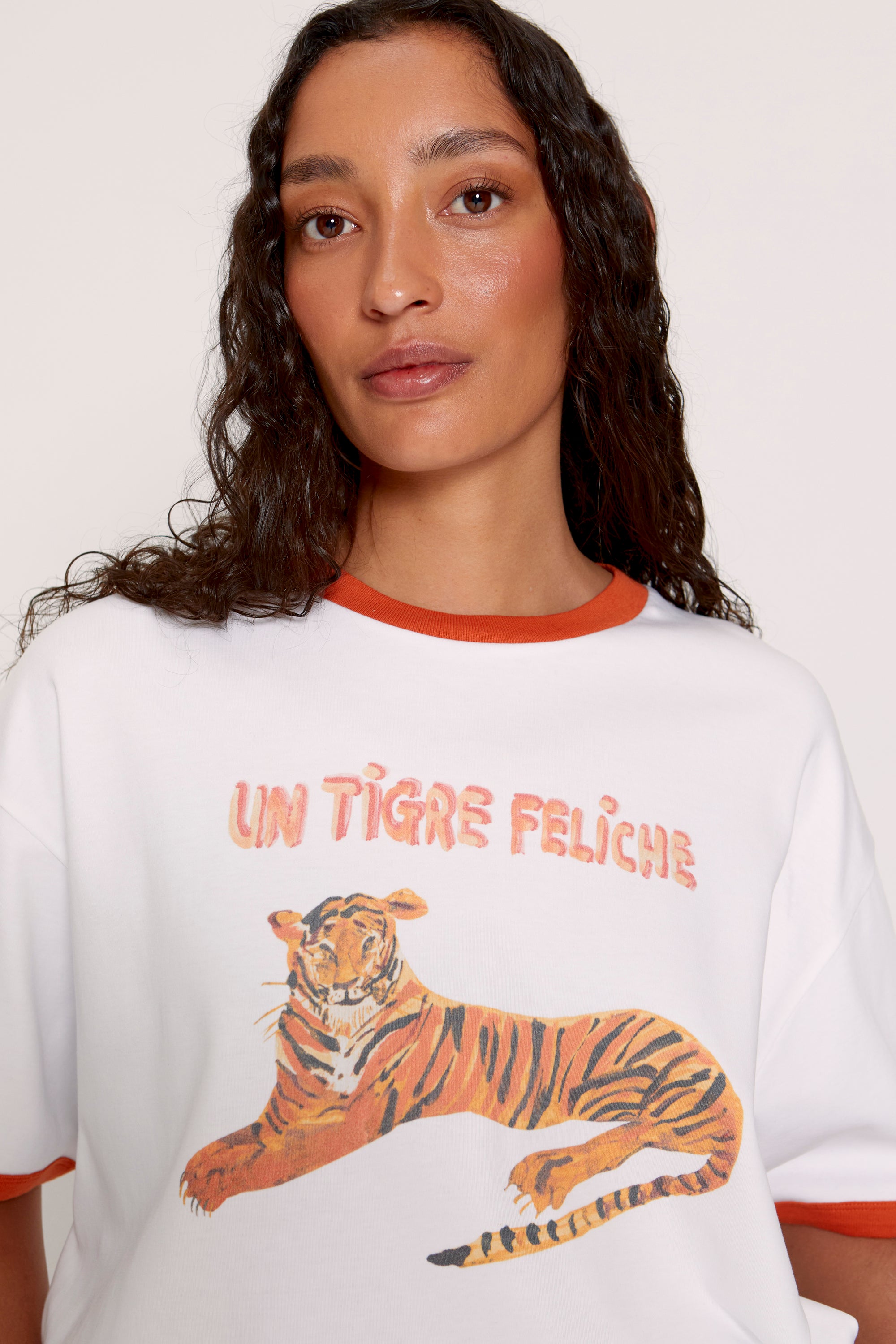 Tiger Shirt Camiseta Tigre Mujer Polera Tigre Mujer Camiseta Para