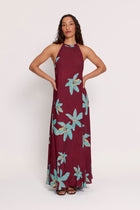 Vestido Sia Mulberry Floral