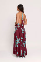 Vestido Sia Mulberry Floral