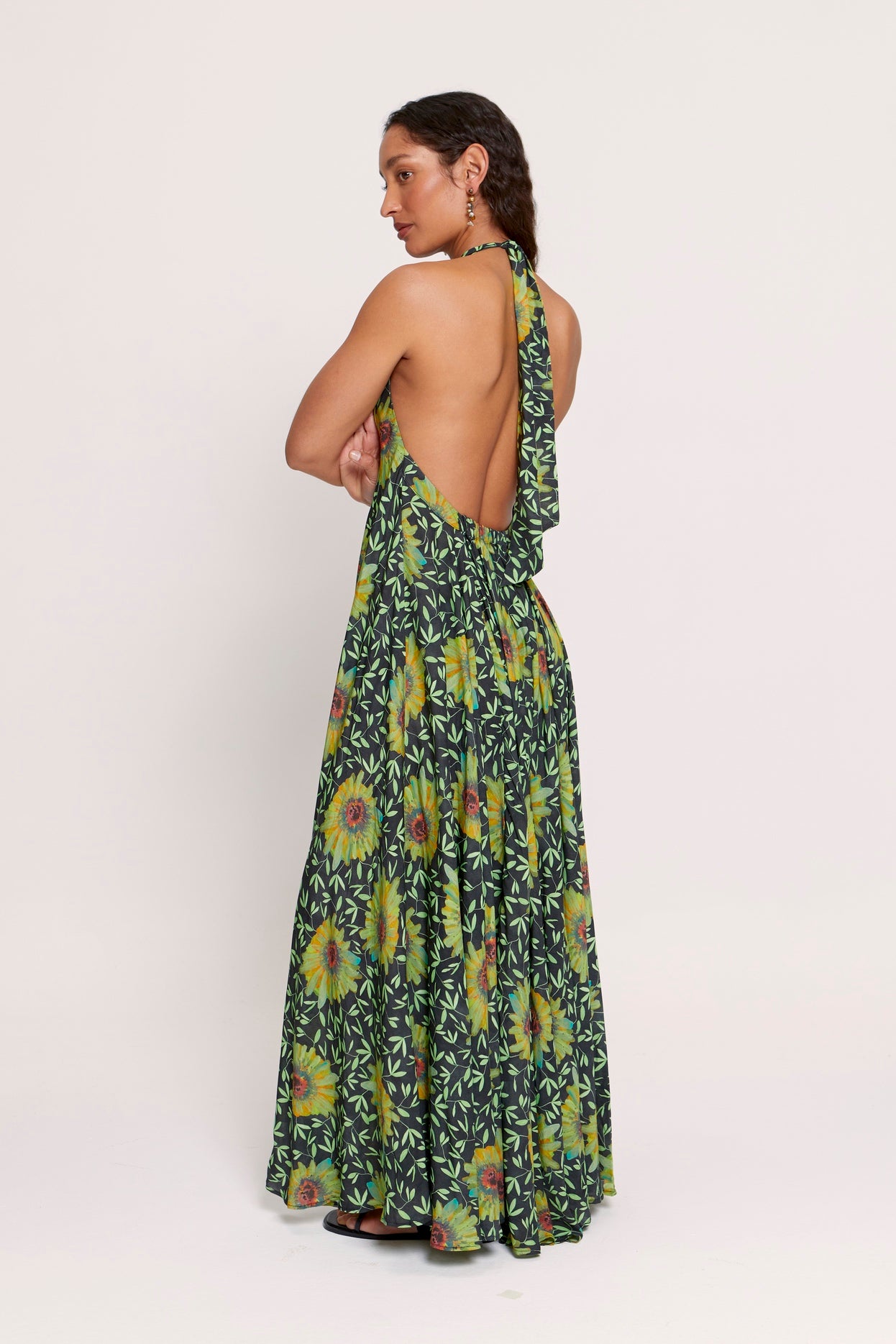 Vestido Sia Black Helix