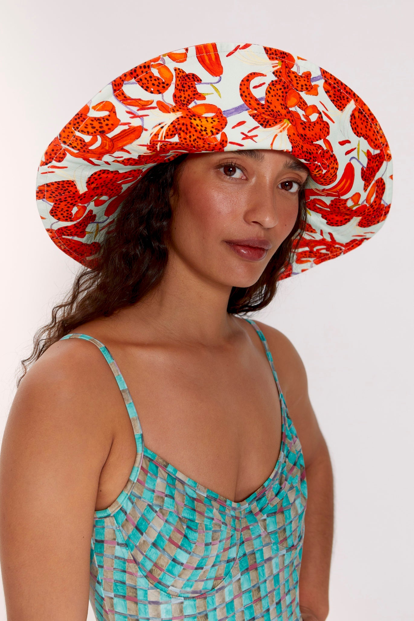 Tiger Orchid Gran Bucket Hat | Romualda