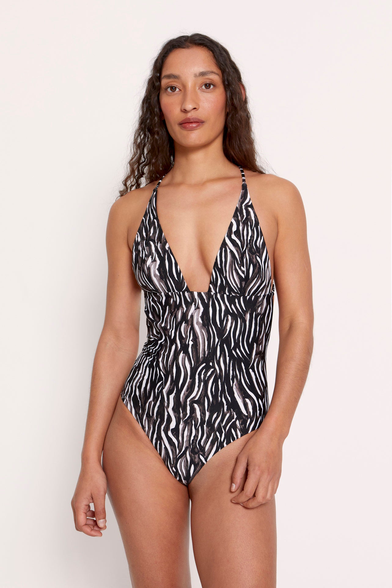Chiara Swimsuit Zebra | Romualda