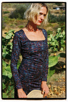 Vestido Mariana Azul Oscuro