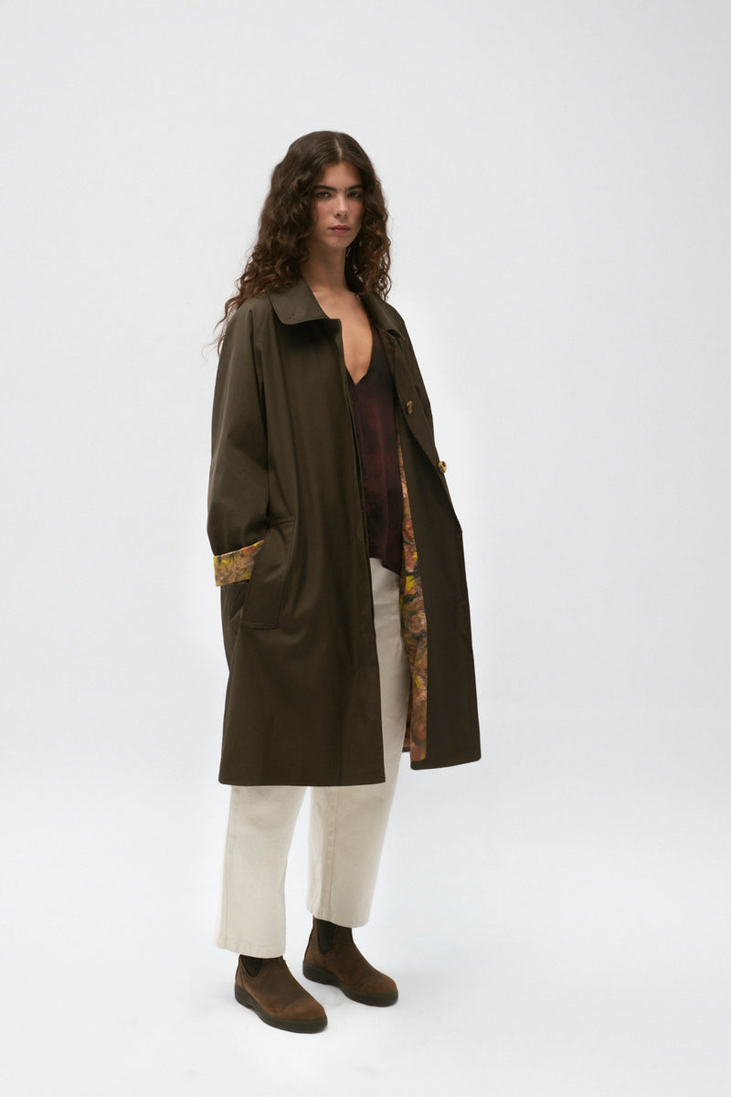 Lole Brown Trenchcoat